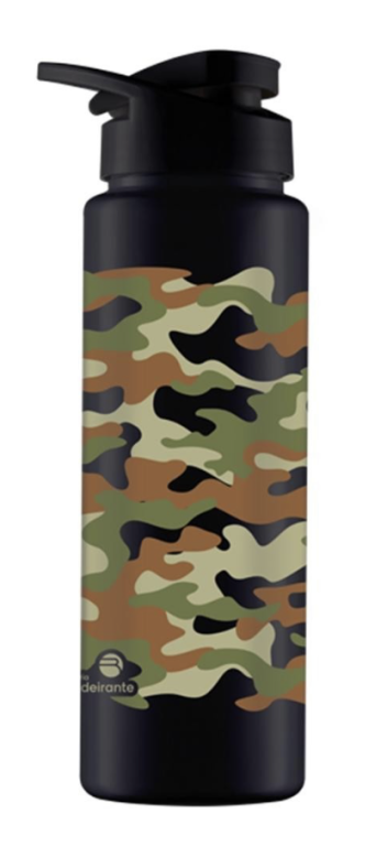 GARRAFA PLASTICA SPORTE CAMUFLADA 750ML
