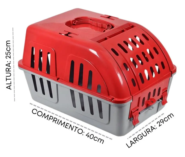 TRANS FOUR PLASTC VERMELHO N 1 41CX29LX27A