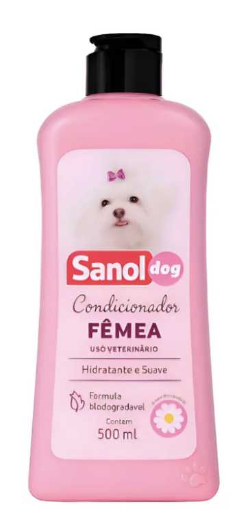 CONDICIONADOR FEMEA SANOL DOG 500ML