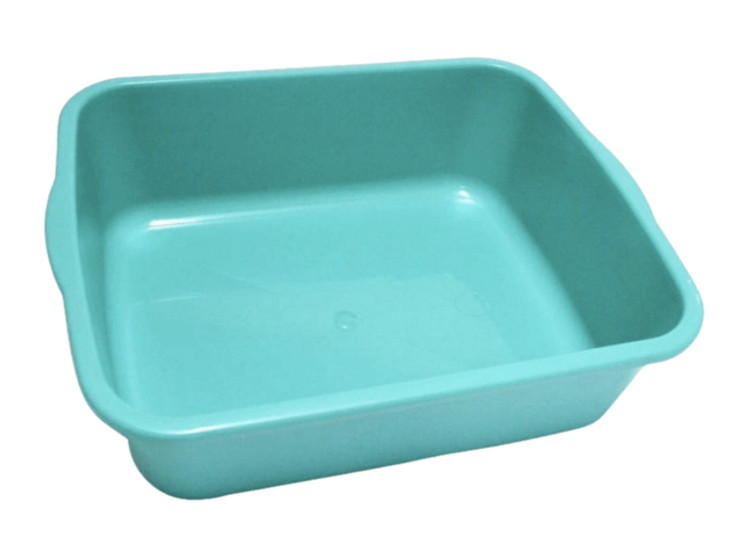 BANDEJA COLOR ELITE VERDE TIFANY 45CX38LX15A CM 1UND