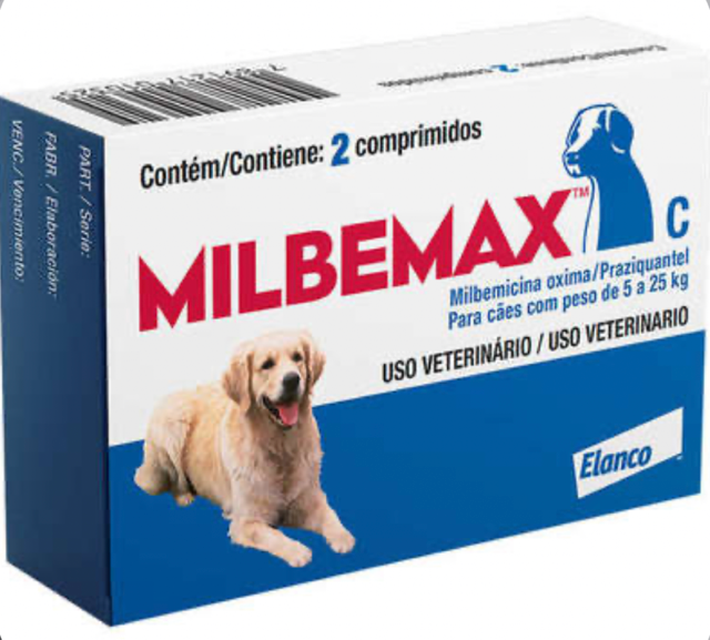 MILBEMAX CAO 5A25KG 2CAPS