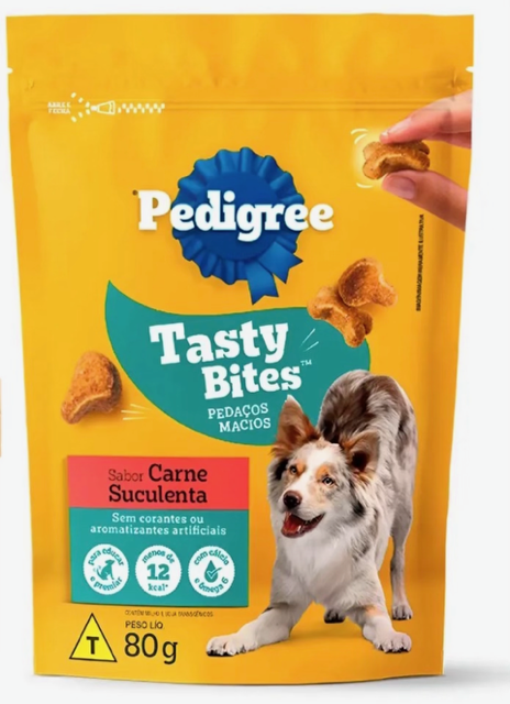 PEDIGREE TASTY BITES CARNE 80GR