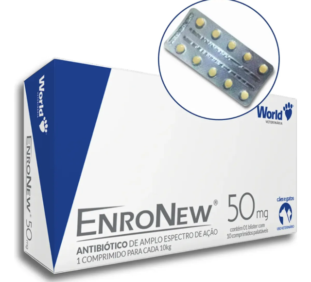 ENRONEW 50MG BLISTER 10 COMPRIMIDOS