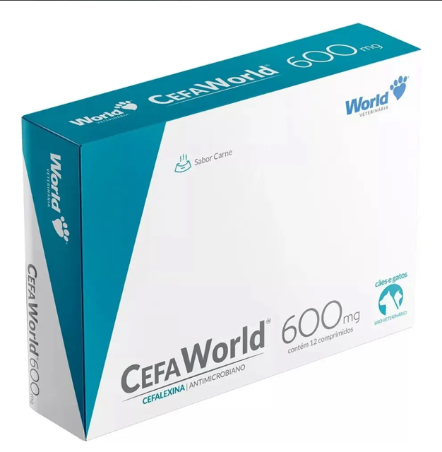 CEFAWORLD 600MG CARTUCHO 12COMPRIMIDOS