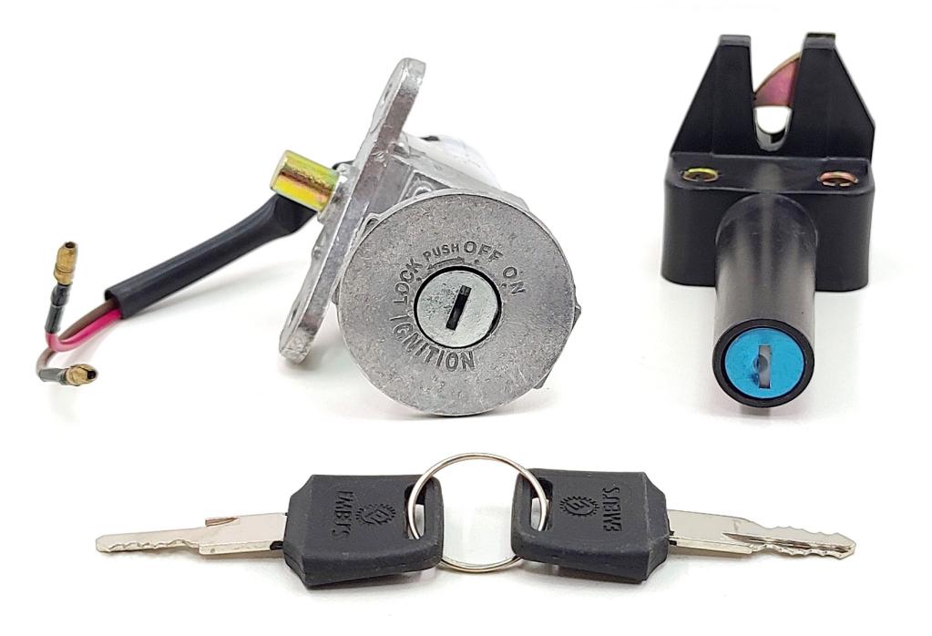 CHAVE IGNICAO KIT (TRAVA E CONTATO) CRYPTON 115 09-15 EMBUS