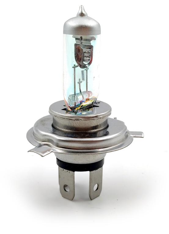 LAMPADA FAROL BIODO H-4 12V35/35W SUPER BRANCA CAMALEAO MOD. ORIGINAL