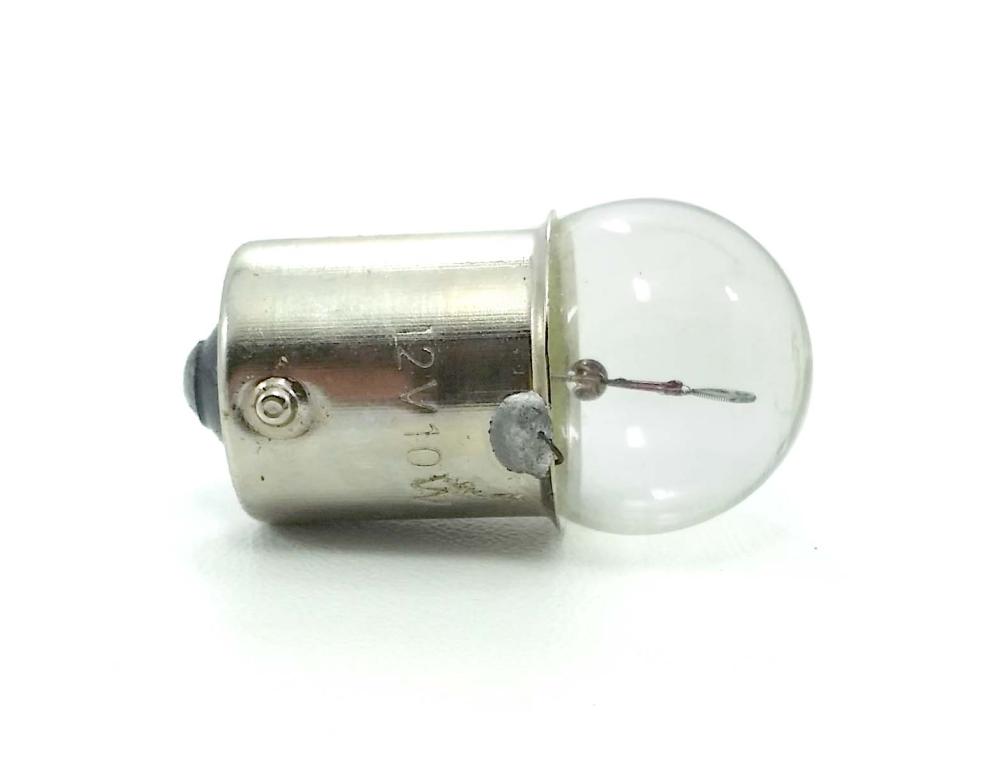 LAMPADA PISCA Pe-FERRO 12V 10W HONDA/YAMAHA CRISTAL EMBUS