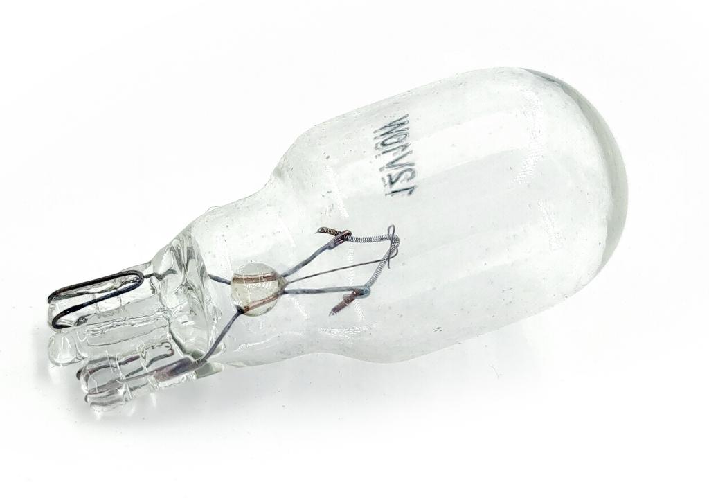 LAMPADA PISCA ESMAGADA 12V 15W KS/ES/TITAN 150 CRISTAL EMBUS