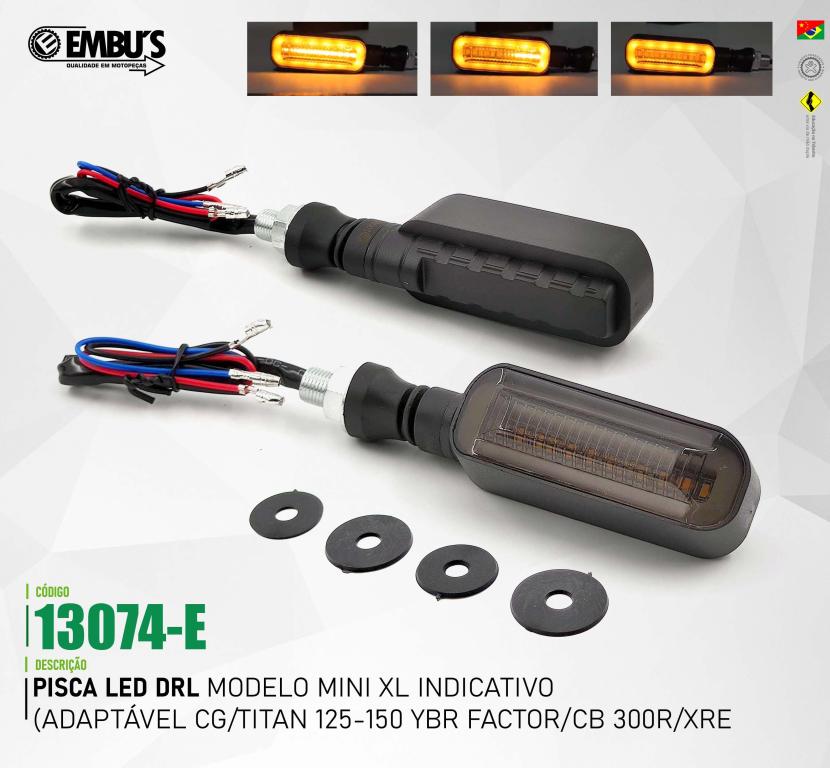 PISCA LED (PAR) MODELO MINI XL INDICATIVO UNIVERSAL EMBUS