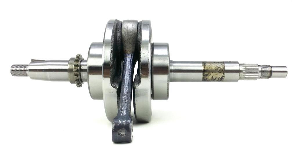 VIRABREQUIM COMPLETO C/ROLAMENTO e BIELA BIZ 125 06-09 EMBUS