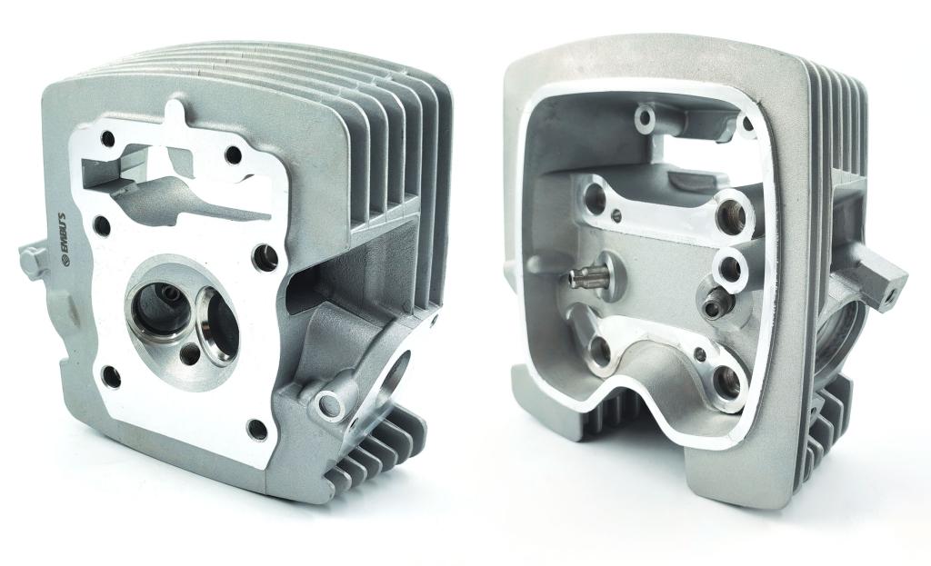 CABECOTE MOTOR TITAN 150 04-08 C/GUIAS VALVULA SEMFURO DE CATALIZADOR EMBUS