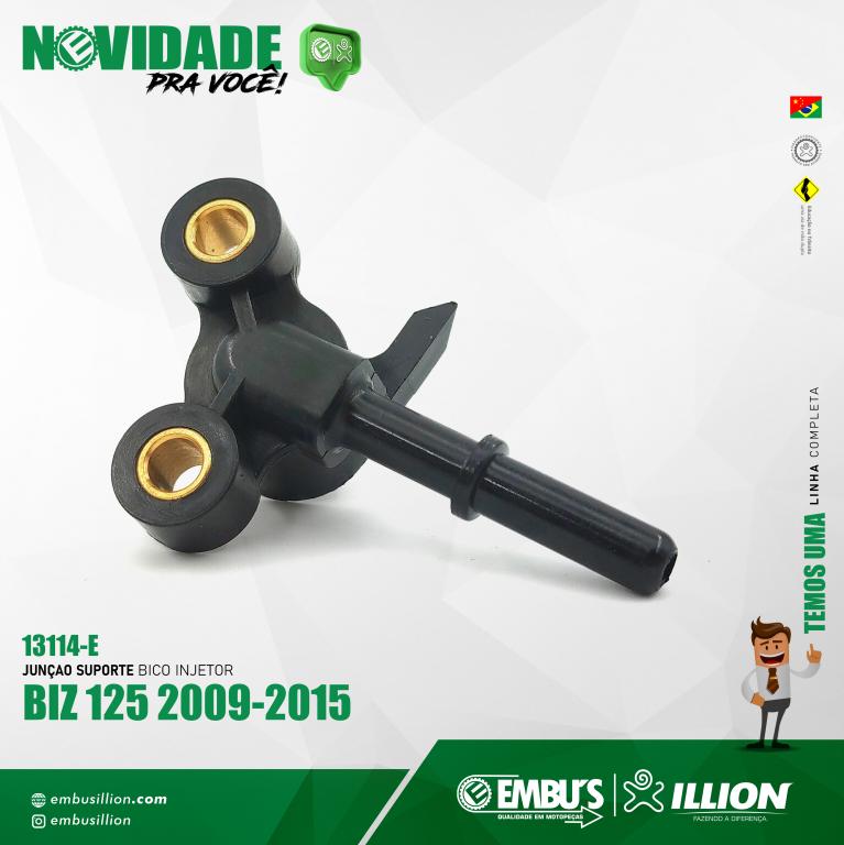 JUNCAO SUPORTE BICO INJETOR BIZ 125 2009-2015 EMBUS