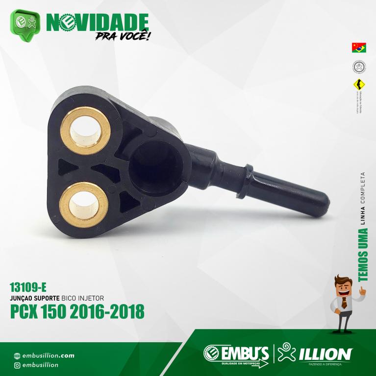 JUNÇAO SUPORTE BICO INJETOR PCX 150 2016-2018 EMBUS