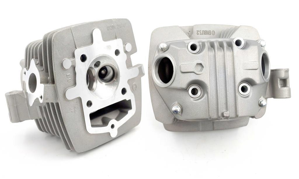 CABECOTE MOTOR CBX/NX/XR 200 94-02 C/GUIAS VALVULA E TAMPA EMBUS