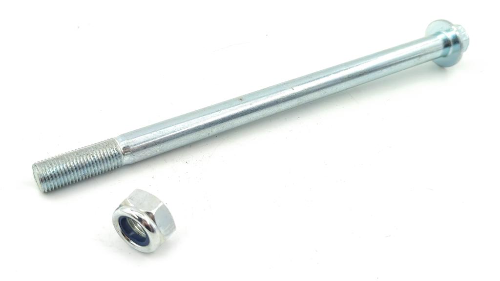 EIXO RODA DIANTEIRO C/PORCA CBX 200 STRADA/XLR 125 EMBUS