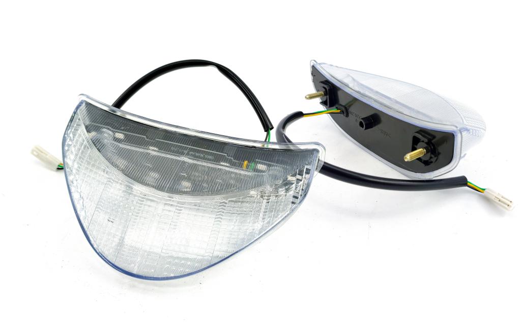 LANTERNA LED TRASEIRA COMPL. CB 600 HORNET 2008-2011 CRISTAL EMBUS