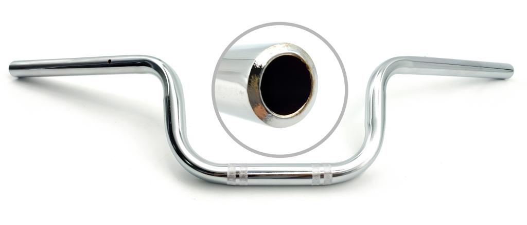 GUIDAO MOD. ORIGINAL 1,50MM YBR 125 2006-2008 CROMADO ''U1º''