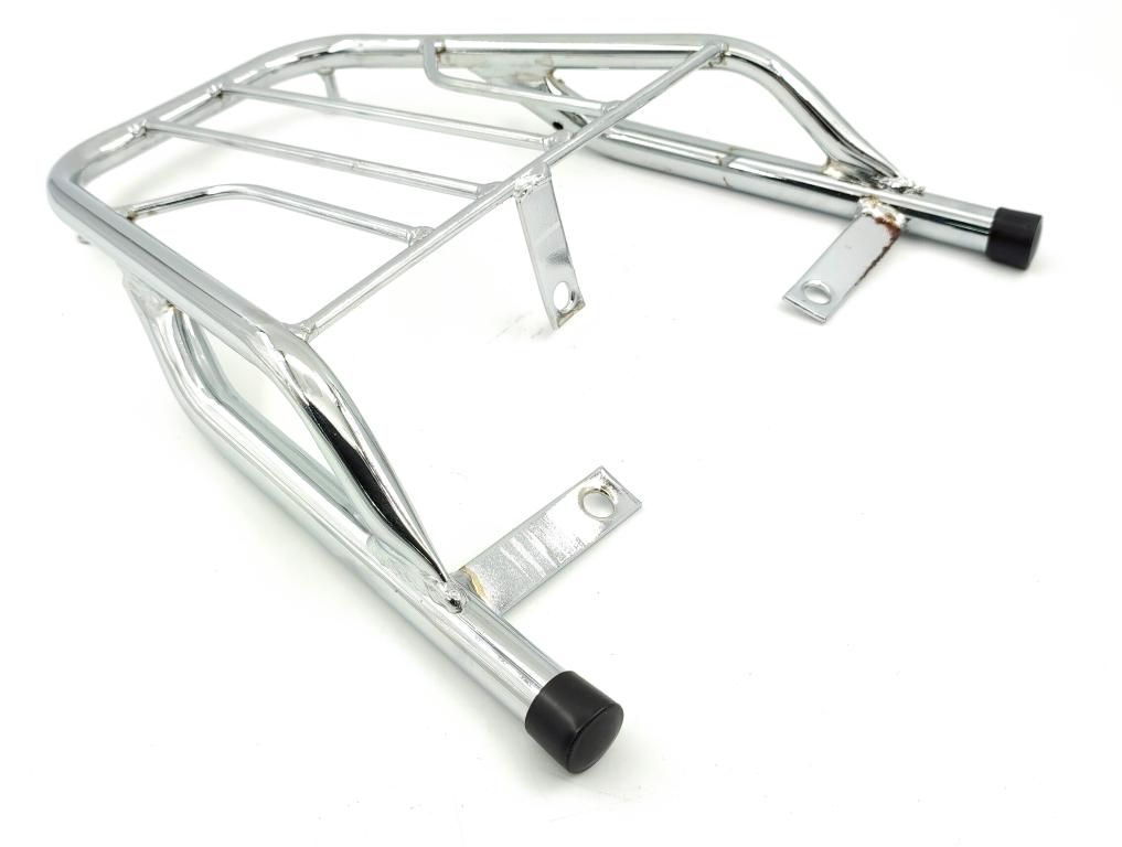 BAGAGEIRO CONVENCIONAL YBR 125 2000-2008 CROMADO EMBUS/BR