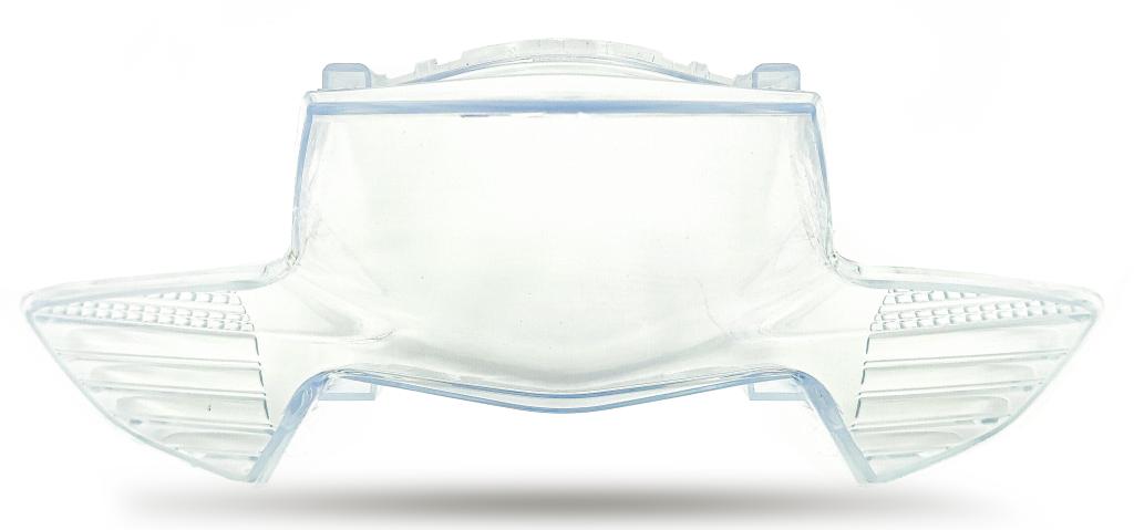 LENTE LANTERNA TRASEIRA BIZ 110i-125 2018-2020 CRISTAL EMBUS