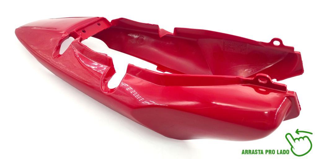 RABETA TRASEIRA TITAN 150 2004-2008 VERMELHO INJETADO (3-peças) EMBUS/BR