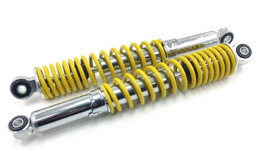 AMORTECEDOR MOD. ORIGINAL POP 100 07-15/POP 110i 16-24/BIZ 100-110i-125/SKY 50-125 13-15 MOLA AMARELA EMBUS