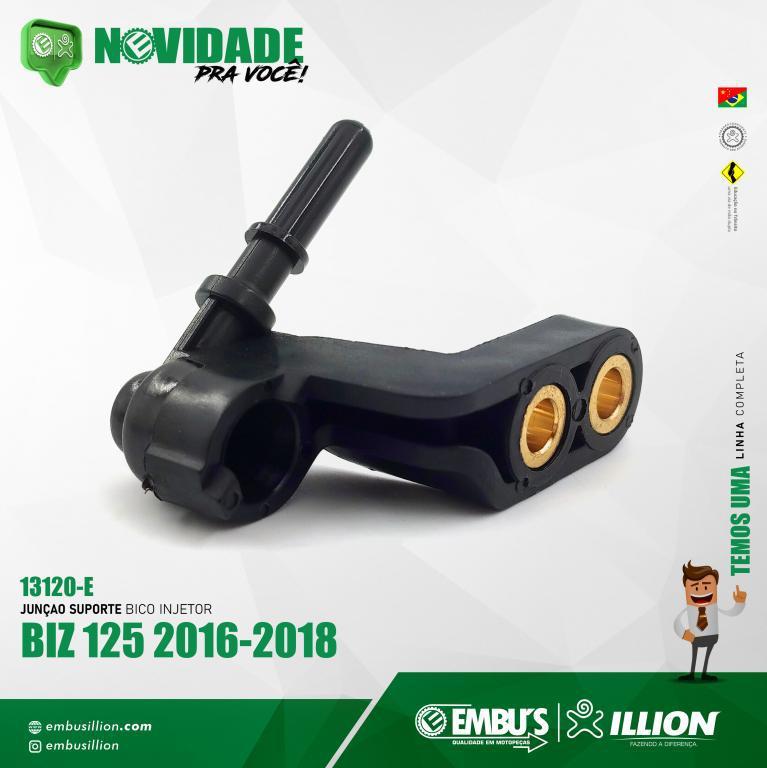 JUNÇAO SUPORTE BICO INJETOR BIZ 125 2016-2018 EMBU S