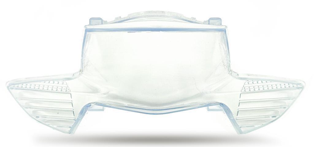 LENTE LANTERNA TRASEIRA BIZ 110I-125 2018-2020 CRISTAL EMBUS
