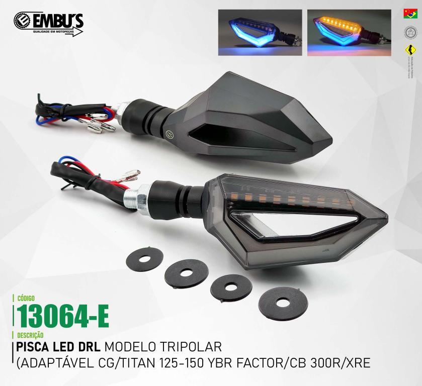 PISCA LED (PAR) MODELO TRIPOLAR UNIVERSAL EMBUS