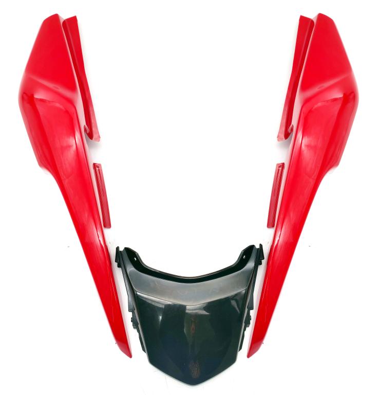 RABETA TRASEIRA FAN/START 160 2016-2022 (3-Peças) VERMELHO GUARAÚ EMBUS/BR