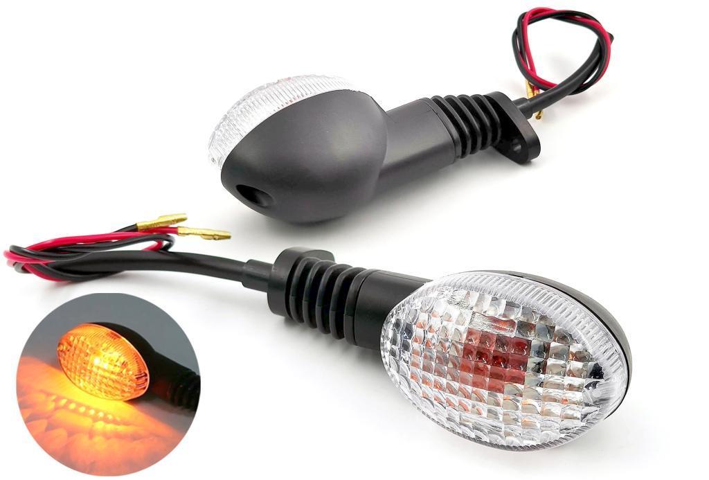 PISCA MT03 17-20/NINJA 250 08-12/XT 660R 05-18 DD/TE CRISTAL C/LAMPADA 25CM FIO EMBUS