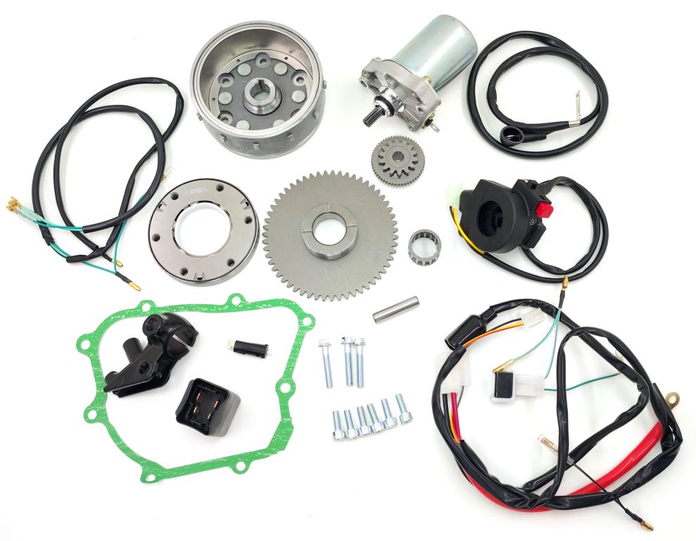 KIT PARTIDA ELETRICA MOTOR POP 110i 2016-2024 (17-peças) EMBUS