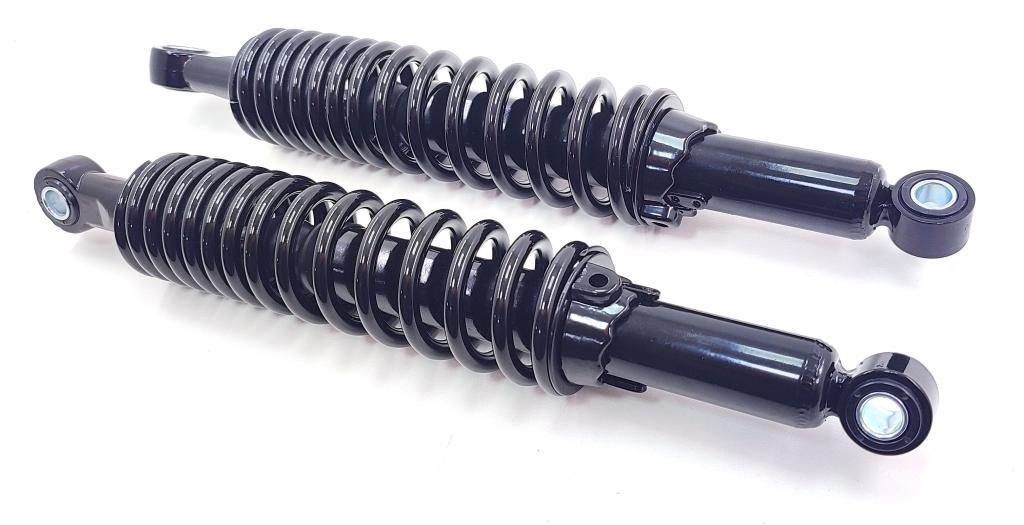 AMORTECEDOR MOD. ORIGINAL MOTTU SPORT TVS 110i 2023-2025 PRETO/TITAN 150-160 04-24 ALONGADO PRETO EMBUS LANÇAMENTO
