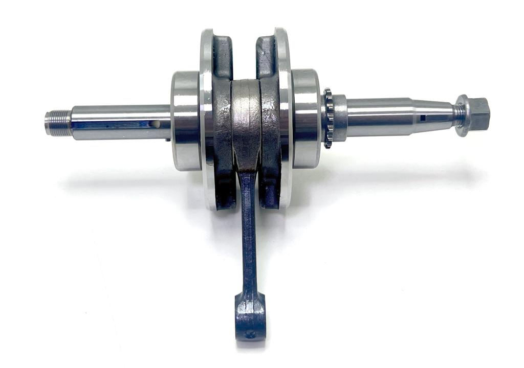 VIRABREQUIM COMPLETO C/ROLAMENTO e BIELA MOTTU SPORT TVS 110i 23-24 EMBUS