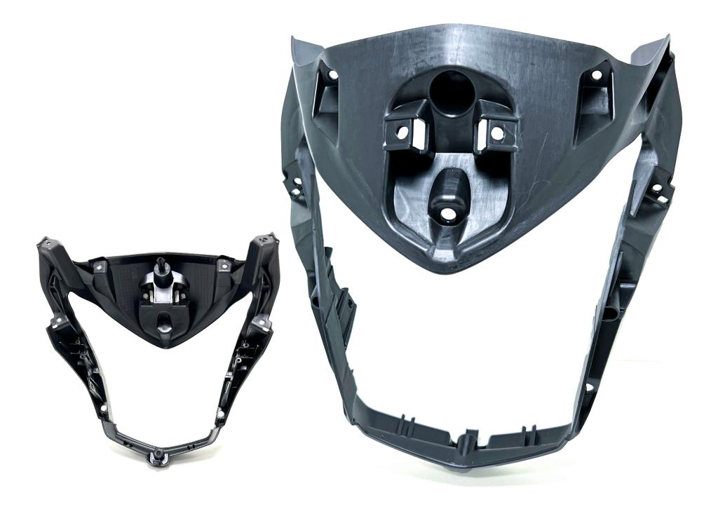 CARENAGEM FRONTAL FAROL SUZUKI DR 150/NK 150 2024-2025 PRETO EMBUS