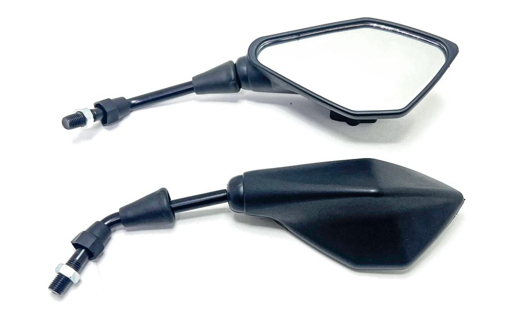 RETROVISOR MINI SPORT KAWASAKI Z400 LENTE PLANA ROSCA HONDA EMBUS