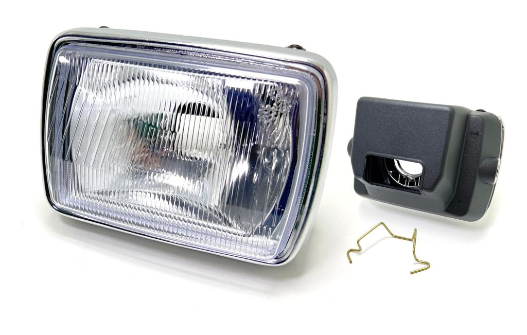 FAROL COMPLETO TITAN 125 95-99/TODAY CG 125 S/LAMPADA ARO CROMADO ''U1º''