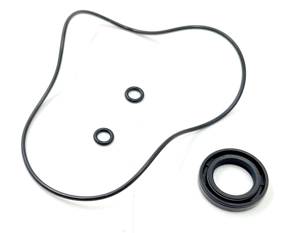 ANEL (KIT) VEDACAO E RETENTOR MESA MAGNETO BIZ 100KS 98-05/POP 100 07-15 4-PEÇAS (SILICONE) EMBUS