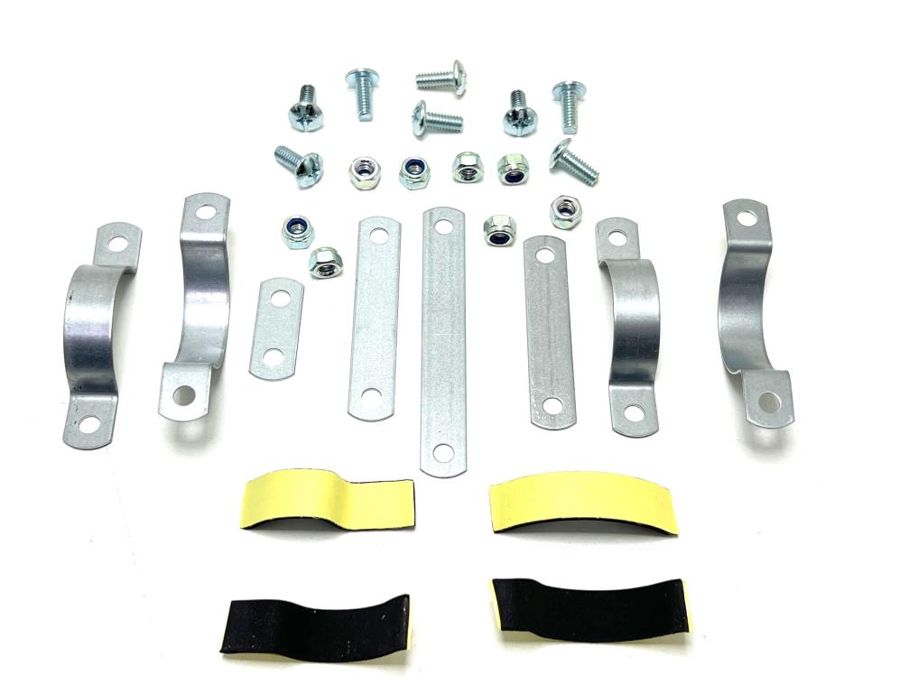 SUPORTE PARALAMA DIANT. NXR 150-160EDD BROS/XRE 300-190 FR. DISCO FERRO ADAPTAVEL EMBUS
