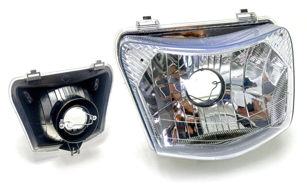 BLOCO OPTICO NXR 150 BROS 2009-2012/NXR 125 09-14/POP 100 2007-2015 EXCLUSIVO PARA LAMPADA H-4 EMBUS
