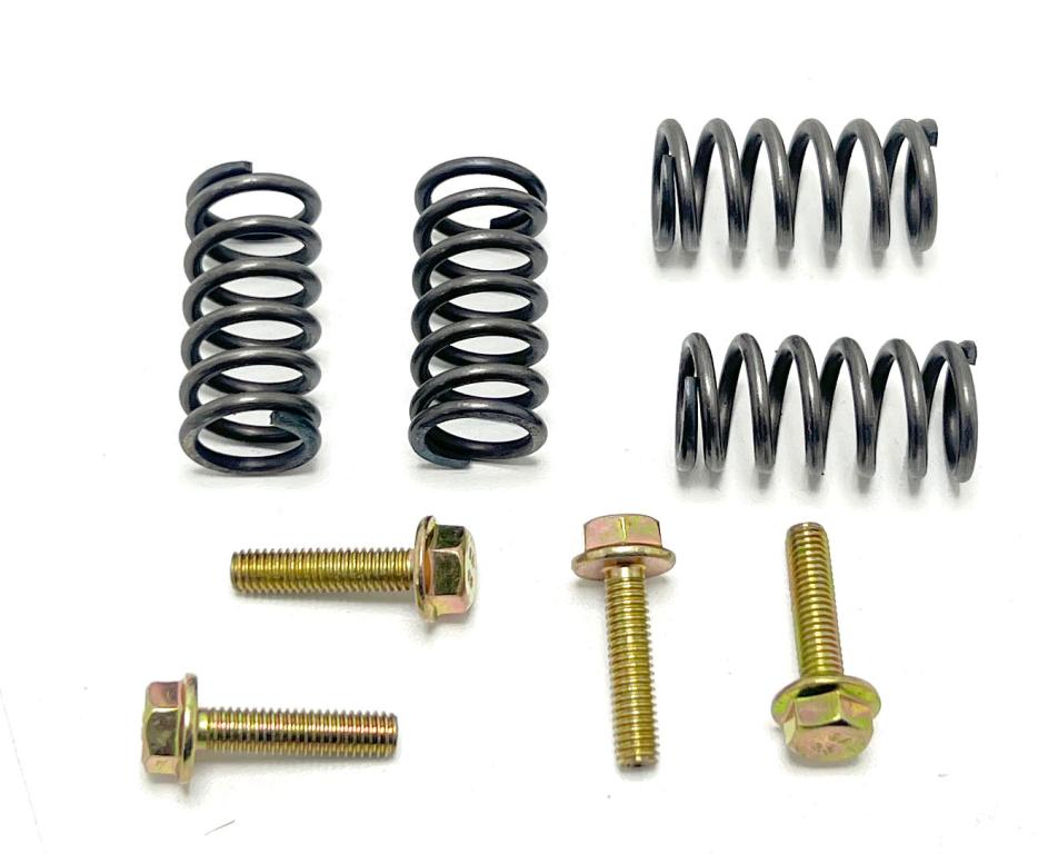 PARAFUSO FLANGE E MOLA EMBREAGEM (KIT 8PECAS 4PARAF 6X25, 4MOLAS) TITAN 125KS/ES 00-04/FAN 125 05-08