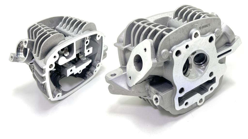 CABECOTE MOTOR NXR 160 16-24 BROS C/GUIAS VALVULA EMBUS