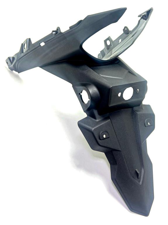 PARALAMA TRASEIRO TRASEIRO (SUPORTE PLACA) TITAN 160 EX 2016-2021 PRETO ''U1º''
