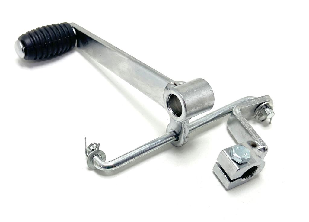 PEDAL CAMBIO CBX 250 01-08 TWISTER/CB-300R 09-15/C BX 200 COMPLETO C/HASTE EMBUS