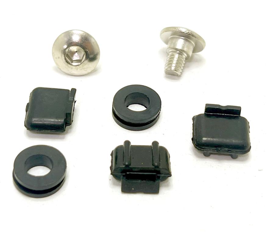 PARAFUSO ALLEN 6X12 (KIT 7-PECAS) TITAN 160/FAN 160/START 160 16-24 FIXAR PROTETOR ESCAPE EMBUS