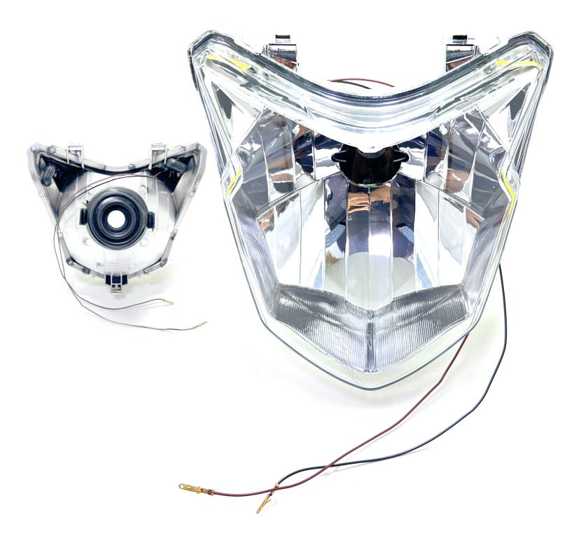 BLOCO OPTICO XRE 190 16-24 C/DRL EMBUS