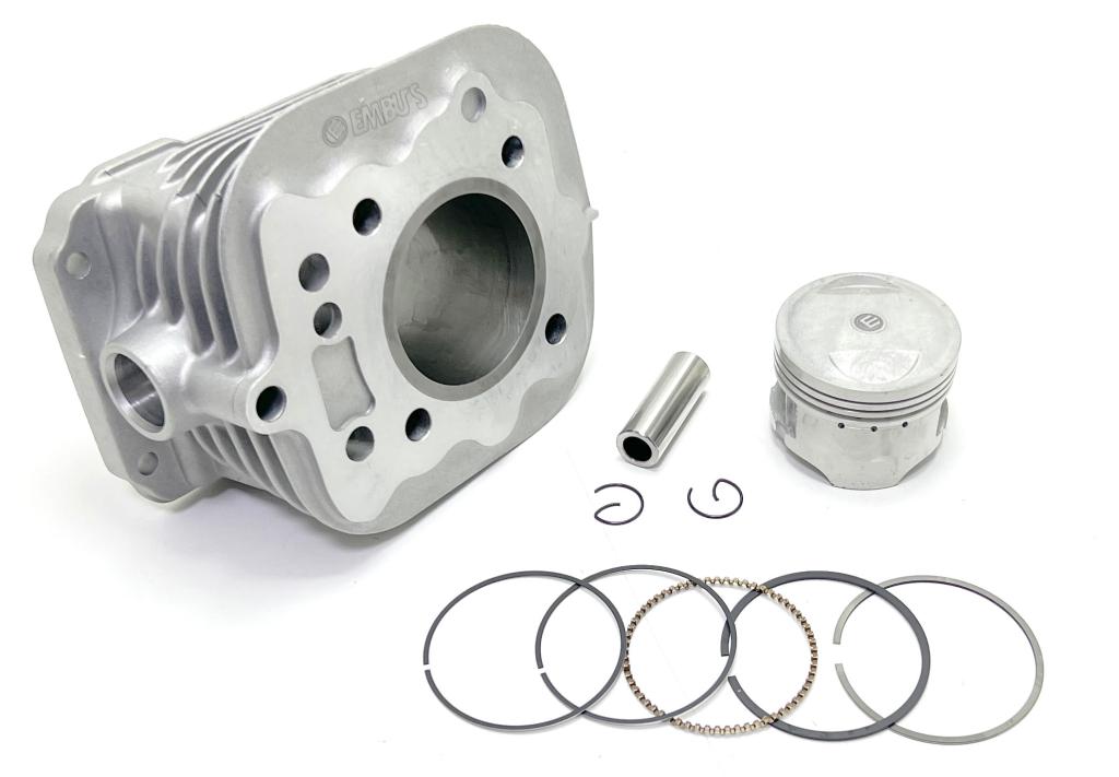 CILINDRO MOTOR KIT (PISTAO+ANEL+PINO+TRAVA) TITAN 125 95-00/XLR 125 97-01 EMBUS
