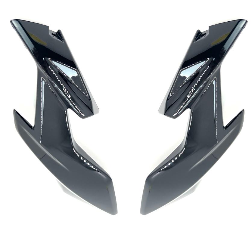 CARENAGEM LATERAL (ACABAMENTO INTERNO) SUZUKI HAOJ UE DK 150S 25 CINZA EMBUS