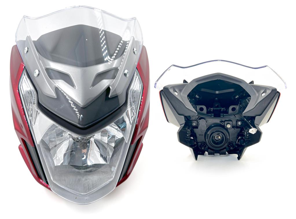 FAROL LED COMPLETO SUZUKI HAOJUE DK 150S 25 C/CA RENAGEM VERMELHO EMBUS