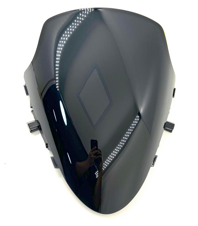 PARABRISA BOLHA FRONTAL PCX 150 16-18 PRETO EMBUS