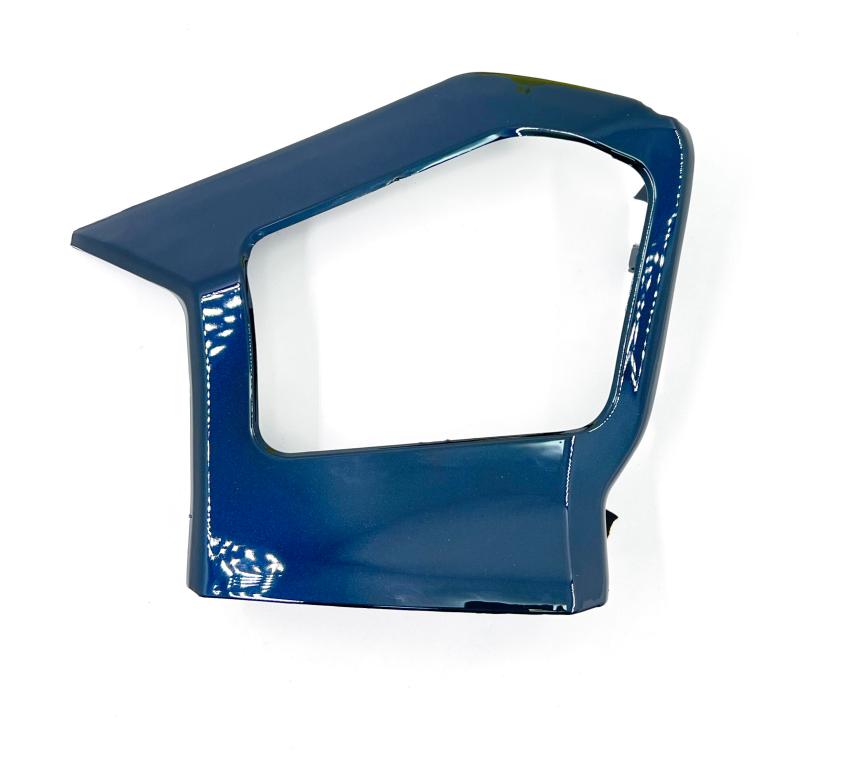 TAMPA CARENAGEM PCX 150 2018 ESQUERDA EXTERNA AZUL EMBUS